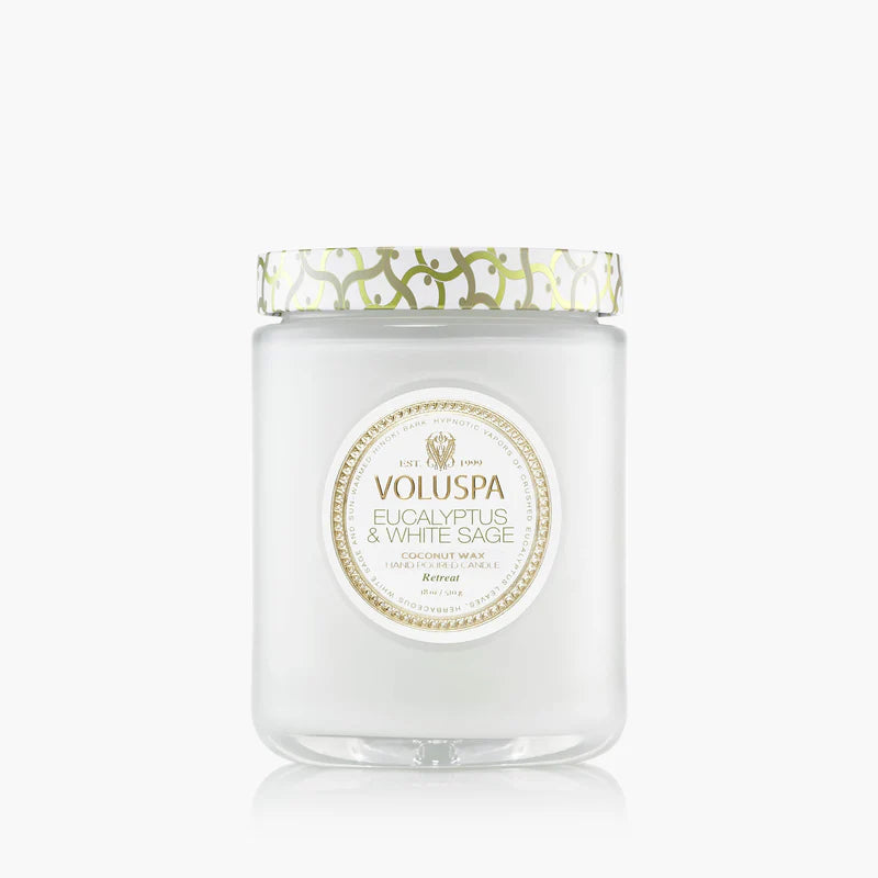 Eucalyptus White Sage Candle