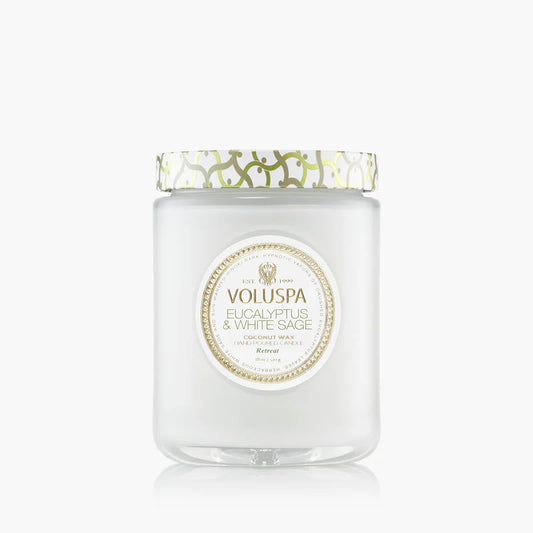 Eucalyptus White Sage Candle