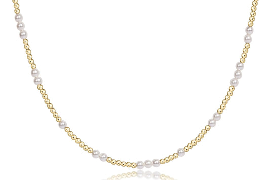 Choker hope unwritten - 3mm pearl